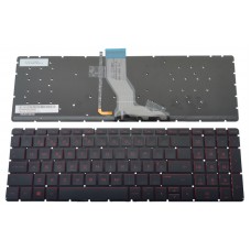Teclado HP Omen 15-AX Retroiluminado Vermelho Letras Vermelhas Teclado HP Omen 15-AX Retroiluminado Vermelho Letras Vermelhas